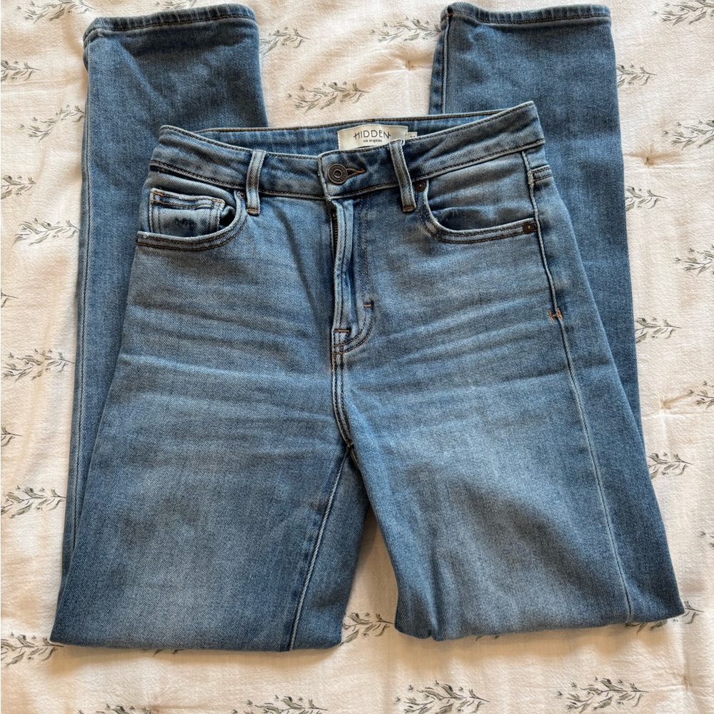Hidden straight leg Jeans